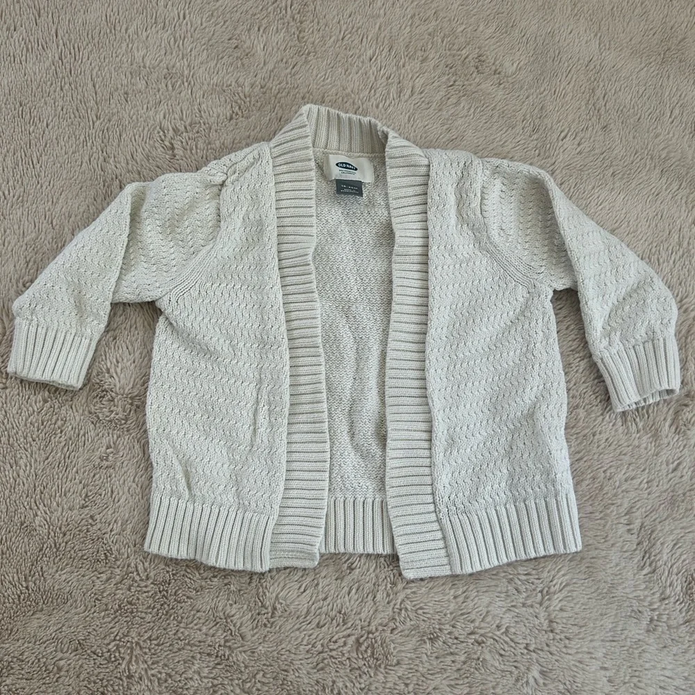 Old navy cream knit cardigan